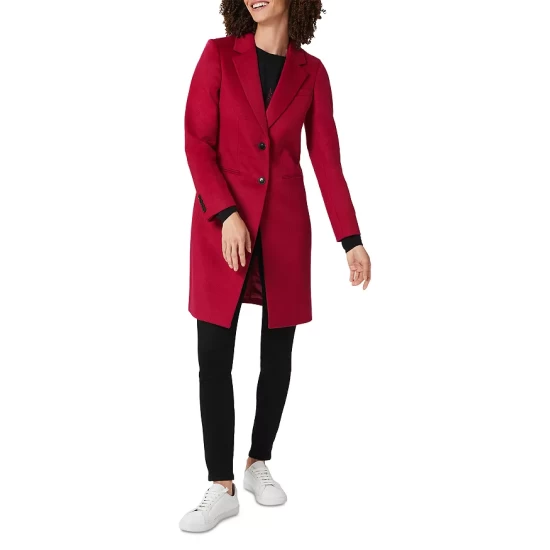 Top 10 π― HOBBS LONDON Tilda Wool π§₯ Coat Fuchsia Pink π - Image 4