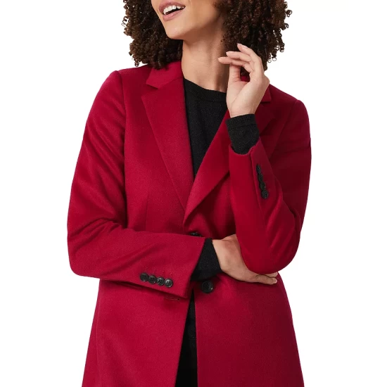 Top 10 π― HOBBS LONDON Tilda Wool π§₯ Coat Fuchsia Pink π - Image 6