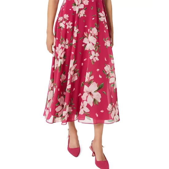 Top 10 π HOBBS LONDON Carly Floral Print Midi π Dress Pink Multi β¨ - Image 6