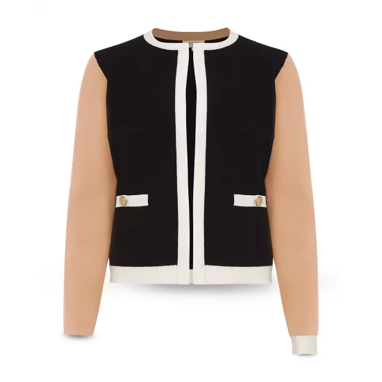 Cheap β¨ HOBBS LONDON Aria Milano Colorblocked Jacket Black Multi β¨ - Image 4