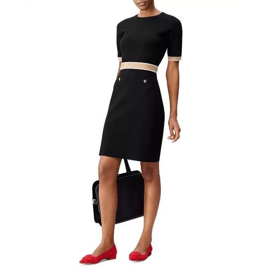 Cheap β¨ HOBBS LONDON Aria Milano Colorblocked Jacket Black Multi β¨ - Image 5