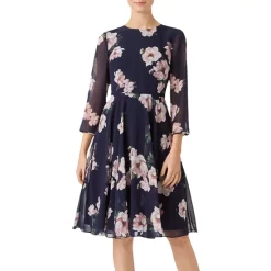 Buy 🧨 HOBBS LONDON Norah 👗 Dress Midnight/blush 🎉