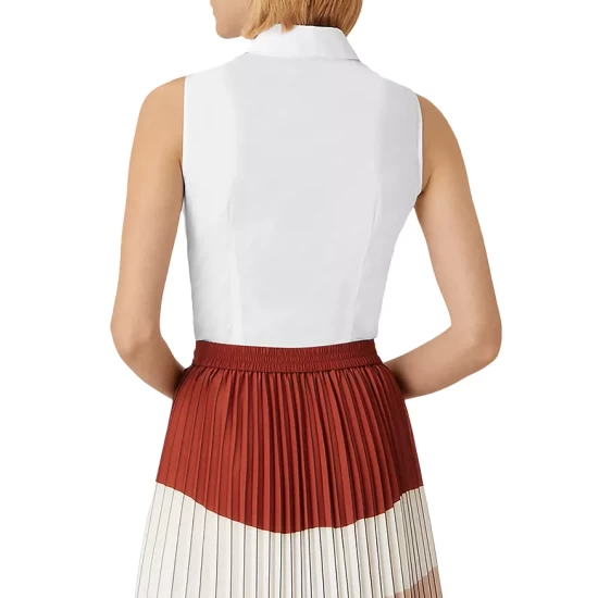 Hot Sale π― HOBBS LONDON HOBBS Vic Sleeveless π Shirt White π - Image 2