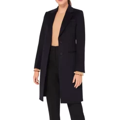 Top 10 😍 HOBBS LONDON Petite Tilda Wool 🧥 Coat Navy ✔️