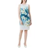 Cheapest 🎁 HOBBS LONDON Amelie Floral Sheath 👗 Dress Blue Multi 😉