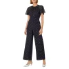 Outlet 🎉 HOBBS LONDON Sarah Polka-Dot Print Jumpsuit Midnight/ivory ✔️