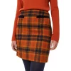 Coupon 😍 HOBBS LONDON Ruthie 👗 Skirt Orange Navy 🌟