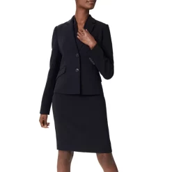 Best deal 🎁 HOBBS LONDON Abi V Neck 👗 Dress Navy 👏