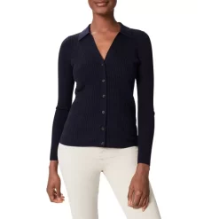 Brand new 👏 HOBBS LONDON Peyton Ribbed Cardigan Hobbs Navy 🎉