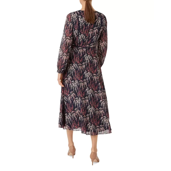 Cheap π₯° HOBBS LONDON Eden Tea π Dress Midnight Rose π - Image 2