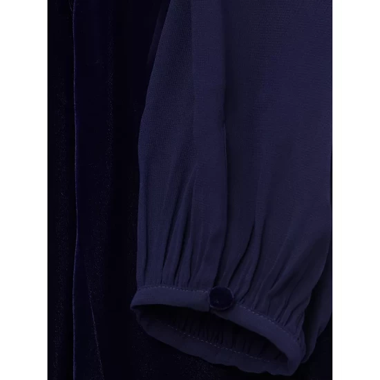 Discount π HOBBS LONDON Faye Velvet π Dress Midnight Navy π - Image 5