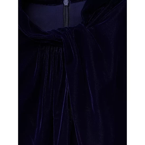 Discount π HOBBS LONDON Faye Velvet π Dress Midnight Navy π - Image 6