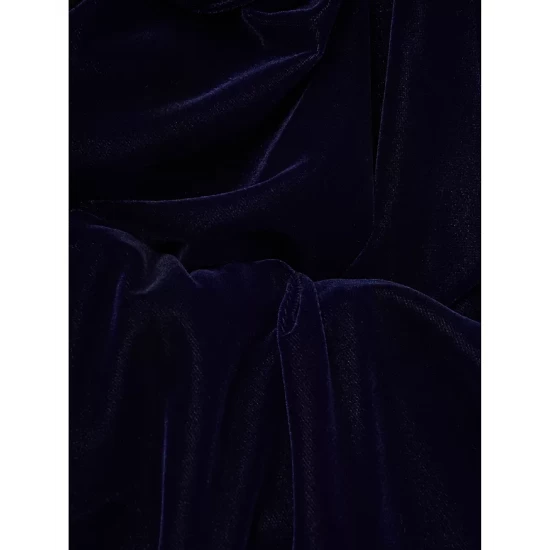 Discount π HOBBS LONDON Faye Velvet π Dress Midnight Navy π - Image 7