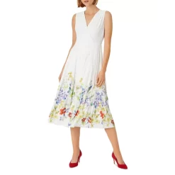 Wholesale π HOBBS LONDON Floral Print Fit & Flare π Dress Ivory Multi π₯