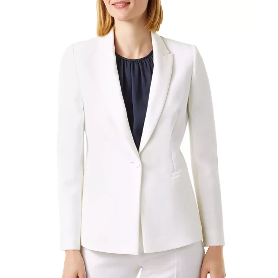 Hot Sale π HOBBS LONDON Gigi Button Blazer Ivory π - Image 3