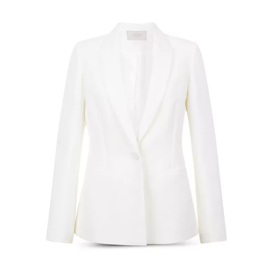 Hot Sale π HOBBS LONDON Gigi Button Blazer Ivory π - Image 4