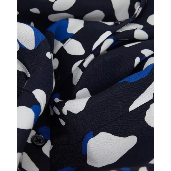 Deals 𧨠HOBBS LONDON Valeria Printed π Shirt π Dress Navy Multi π - Image 6