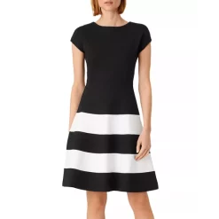 Top 10 🔔 HOBBS LONDON Lizzie 👗 Dress Black/ivory 🎁