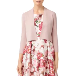 Brand new 🔥 HOBBS LONDON Abbey Cropped Cardigan Pale Pink 🛒