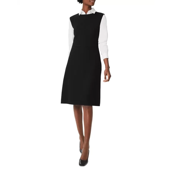 Brand new π― HOBBS LONDON Ophelia A Line π Dress Black π₯ - Image 2