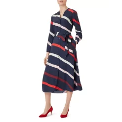 Wholesale π HOBBS LONDON Ginnie Striped π Shirt π Dress Navy Multi π₯°