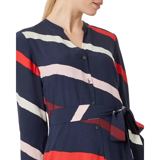 Wholesale π HOBBS LONDON Ginnie Striped π Shirt π Dress Navy Multi π₯° - Image 3