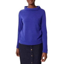 Deals 👏 HOBBS LONDON Audrey Funnel Neck Sweater Rich Berry ✔️