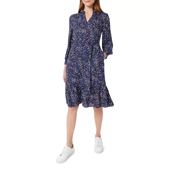 Brand new β HOBBS LONDON Mallory π Dress Blue Multi βοΈ