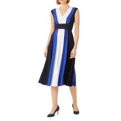 Outlet ⌛ HOBBS LONDON Bailly 👗 Dress Navy/cobalt 🌟