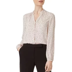 Promo 👏 HOBBS LONDON Gabi Blouse Pink Multi 😍