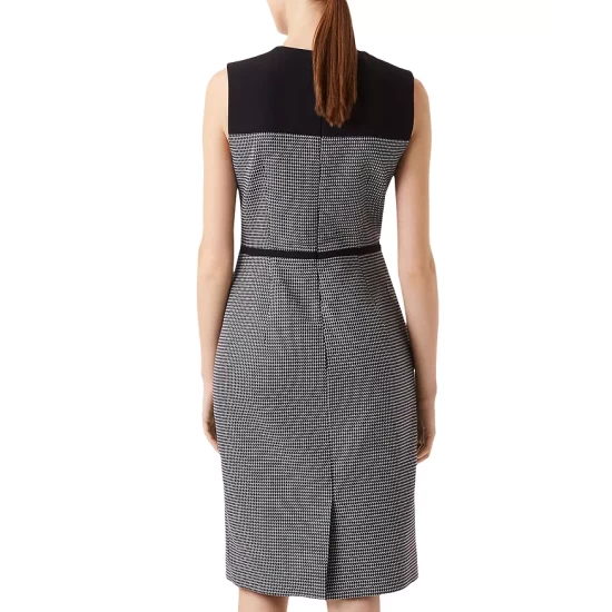 Coupon βοΈ HOBBS LONDON Brianna Sheath π Dress Navy Ivory π₯ - Image 3