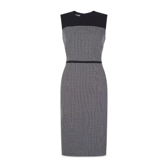 Coupon βοΈ HOBBS LONDON Brianna Sheath π Dress Navy Ivory π₯ - Image 5