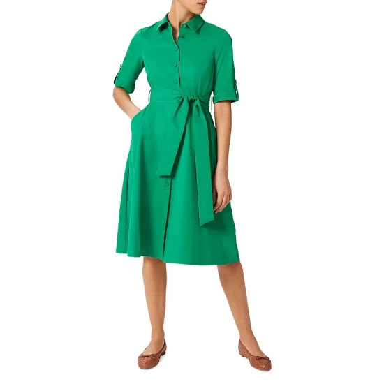 Best reviews of 𧨠HOBBS LONDON Tyra π Shirt π Dress Amazon Green π