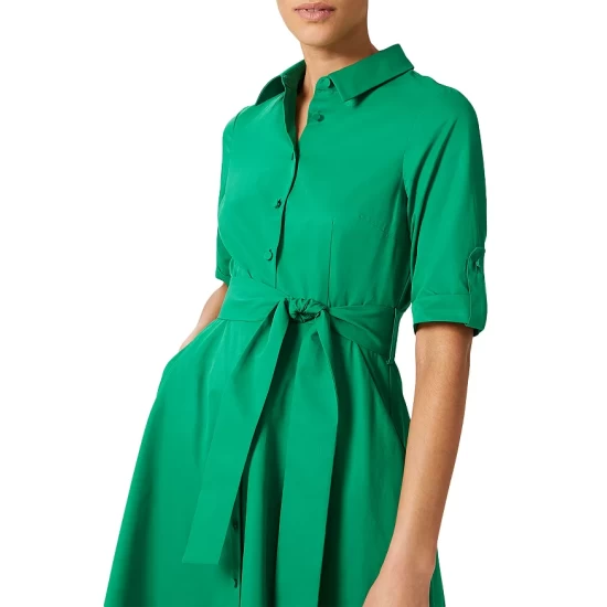 Best reviews of 𧨠HOBBS LONDON Tyra π Shirt π Dress Amazon Green π - Image 4