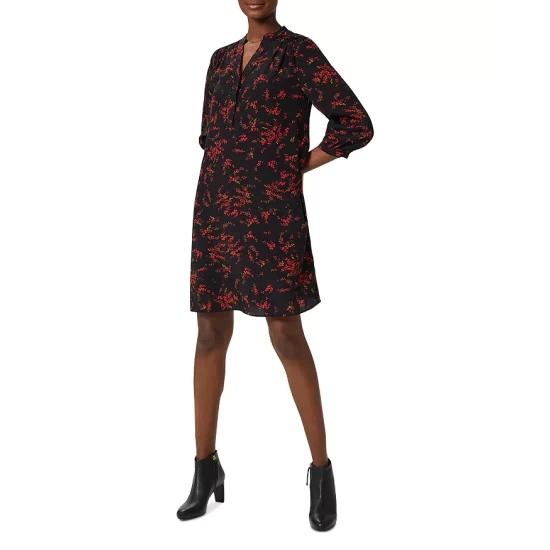 Hot Sale π HOBBS LONDON Katarina Printed Tunic π Dress Black Multi β€οΈ - Image 3