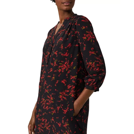 Hot Sale π HOBBS LONDON Katarina Printed Tunic π Dress Black Multi β€οΈ - Image 4