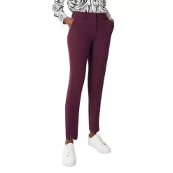Cheapest π€© HOBBS LONDON Adelia Tapered Pants Deep Plum π
