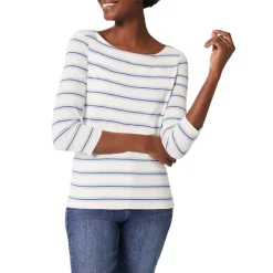 New π₯° HOBBS LONDON Sonya Striped Top Blue Multi π