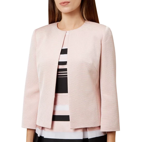 Promo π€© HOBBS LONDON Seraphina Textured Jacket Pink π