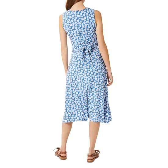 Top 10 π HOBBS LONDON Bayview Jersey π Dress Azure Ivory π - Image 2