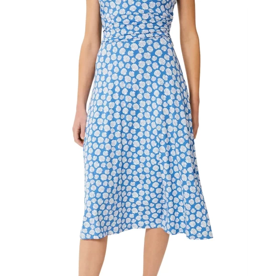 Top 10 π HOBBS LONDON Bayview Jersey π Dress Azure Ivory π - Image 5