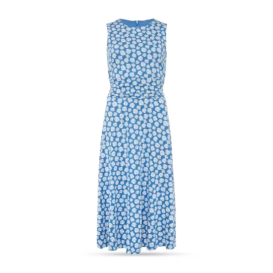 Top 10 π HOBBS LONDON Bayview Jersey π Dress Azure Ivory π - Image 6