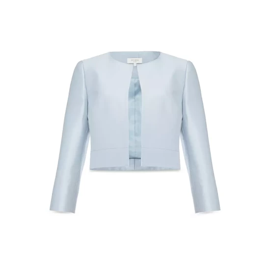 Promo β HOBBS LONDON Marcella Open Front Jacket Celeste Blue π - Image 2